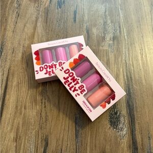 Beauty Creations Don't Be Jelly Lip Gloss Set - Pink and Coral